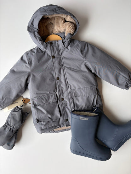 Lil' Atelier | Lasnow Jacket Solid | Poppy Seed - 