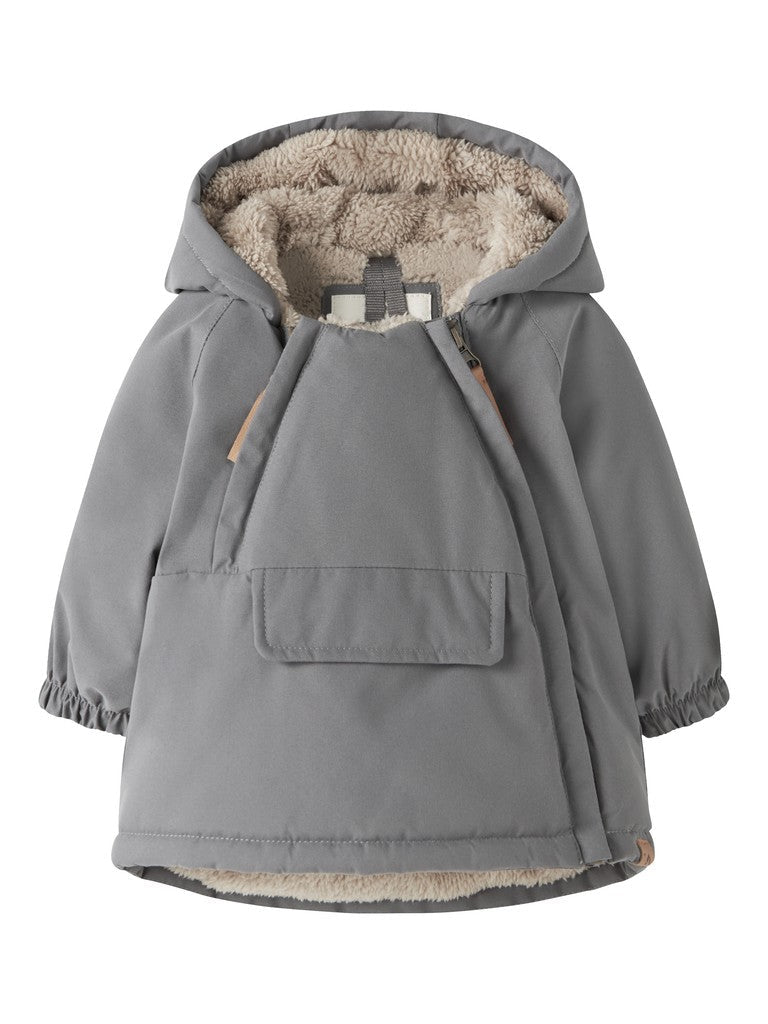 Lil' Atelier | Lasnow Winterjas Baby | Poppy Seed - 5715910606772