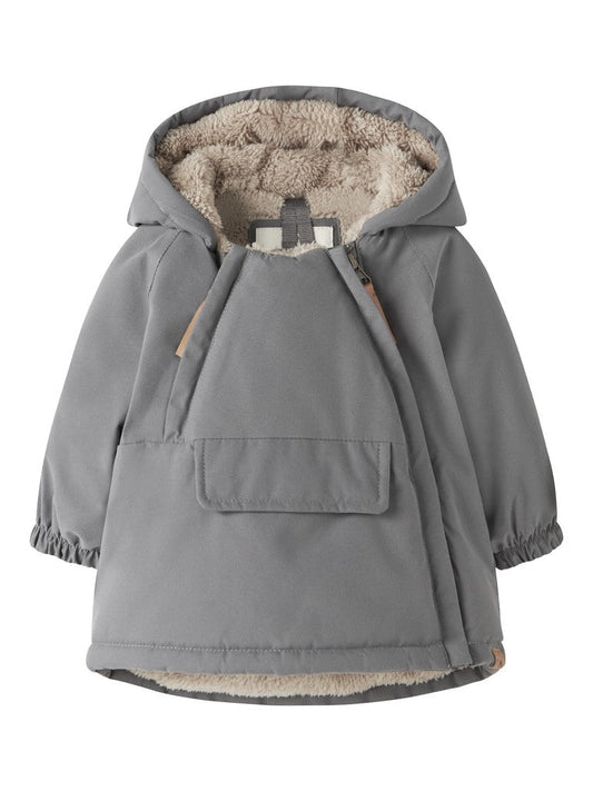 Lil' Atelier | Lasnow Winterjas Baby | Poppy Seed - 5715910606772