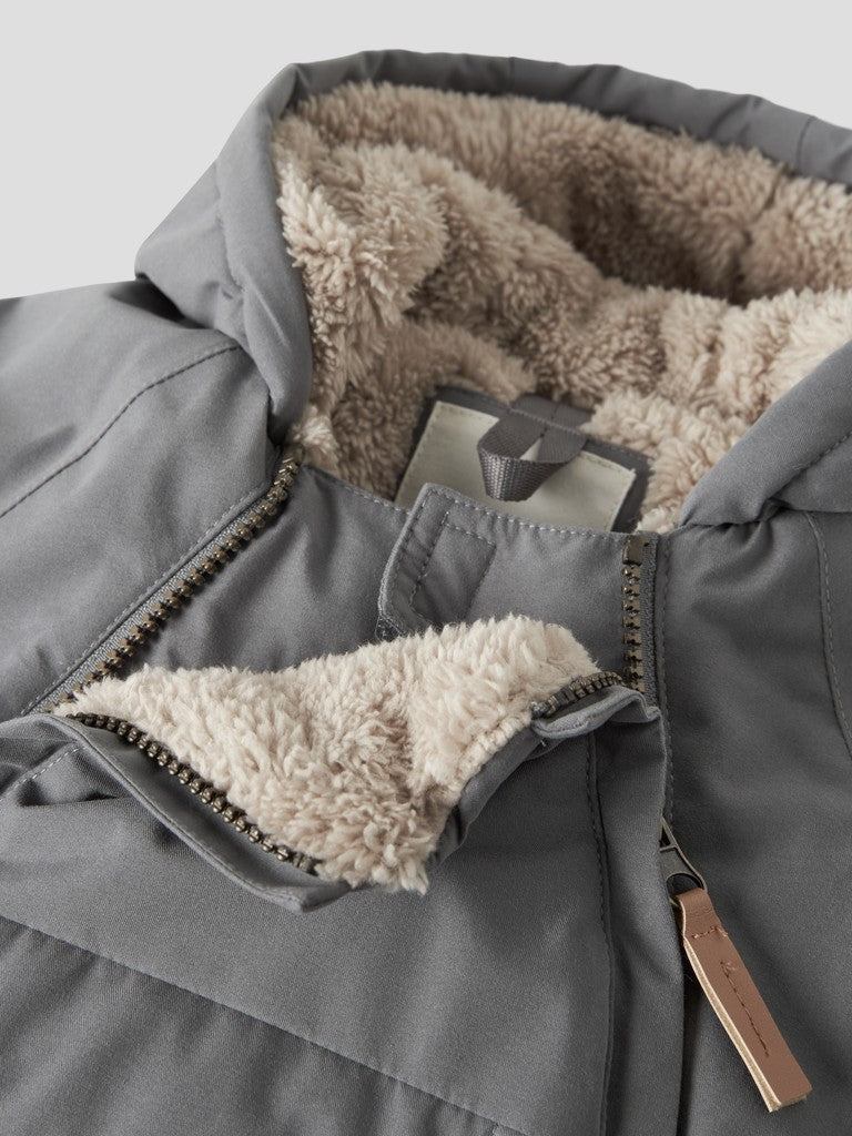Lil' Atelier | Lasnow Winterjas Baby | Poppy Seed - 5715910606772