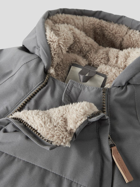 Lil' Atelier | Lasnow Winterjas Baby | Poppy Seed - 5715910606772