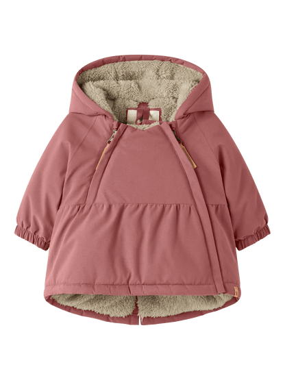 Lil' Atelier | Lasnow Winterjas Baby | Withered Rose - 5715729053941