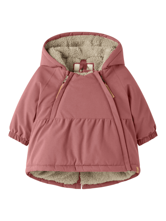 Lil' Atelier | Lasnow Winterjas Baby | Withered Rose - 5715729053941