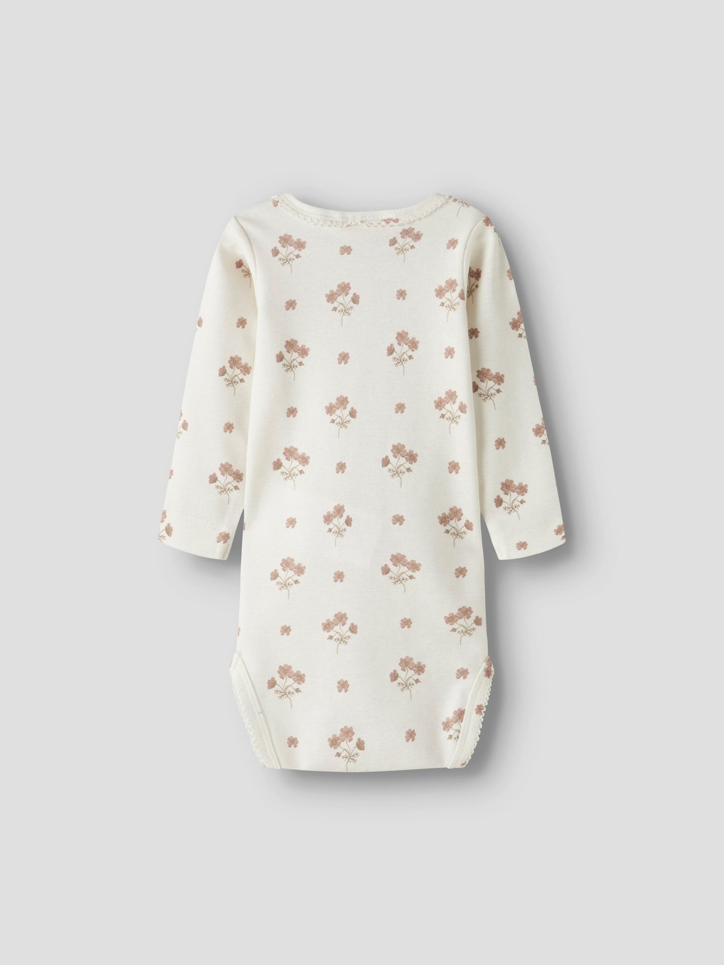 Lil' Atelier | Layo Sig Romper | Coconut Milk Pink Flower - 5715829603527