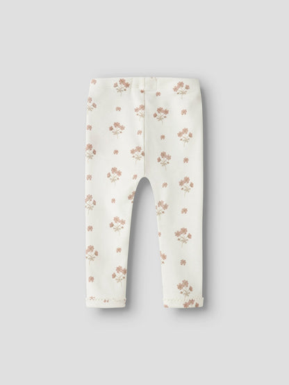 Lil Atelier | Layo Sin Slim Legging | Coconut Milk Pink Flower - 5715829603718