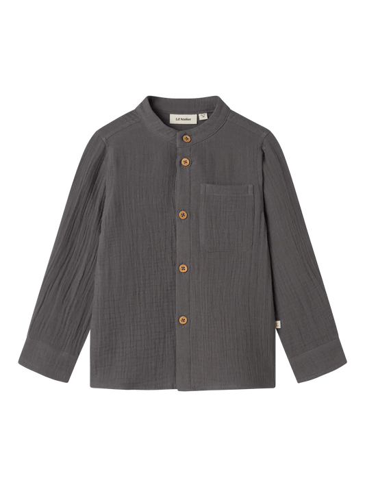 Lil' Atelier | Loros Blouse | Poppy Seed - 5715719749298