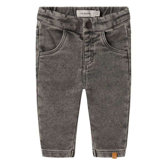 Lil' Atelier | Lulia Loose Jeans Baby | Medium Grey Denim - 5715719614121