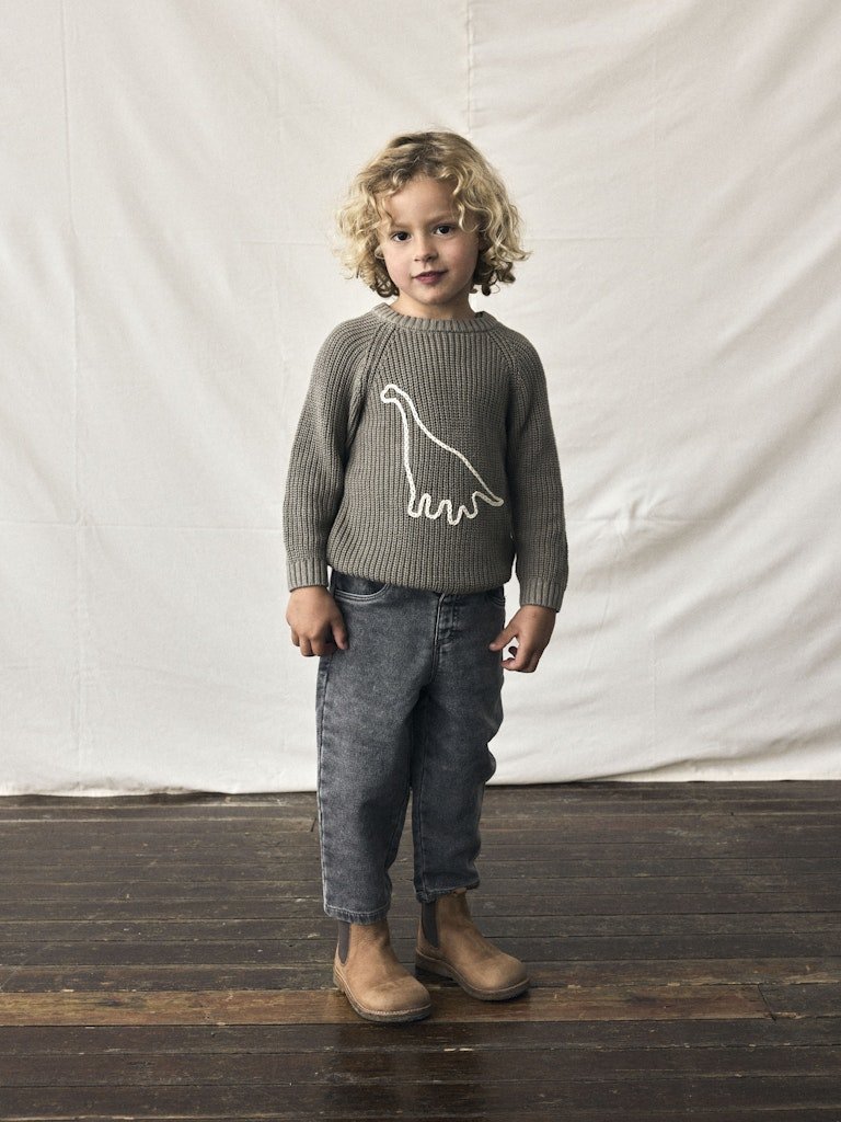 Lil' Atelier | Lulia Loose Jeans | Medium Grey Denim - 5715719614336