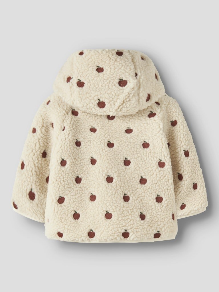 Lil' Atelier | Nalo Sia Loose Sherpa Jack Baby | Turtledove Apples - 5715833894317