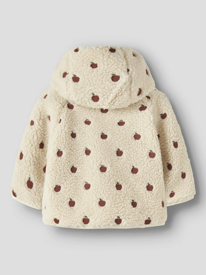 Lil' Atelier | Nalo Sia Loose Sherpa Jack Baby | Turtledove Apples - 5715833894317