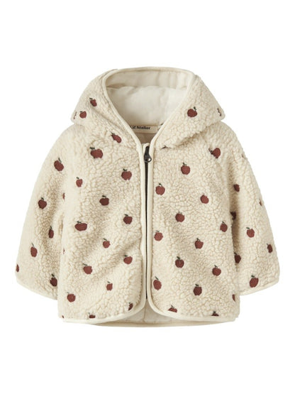 Lil' Atelier | Nalo Sia Loose Sherpa Jack Baby | Turtledove Apples - 5715833894317
