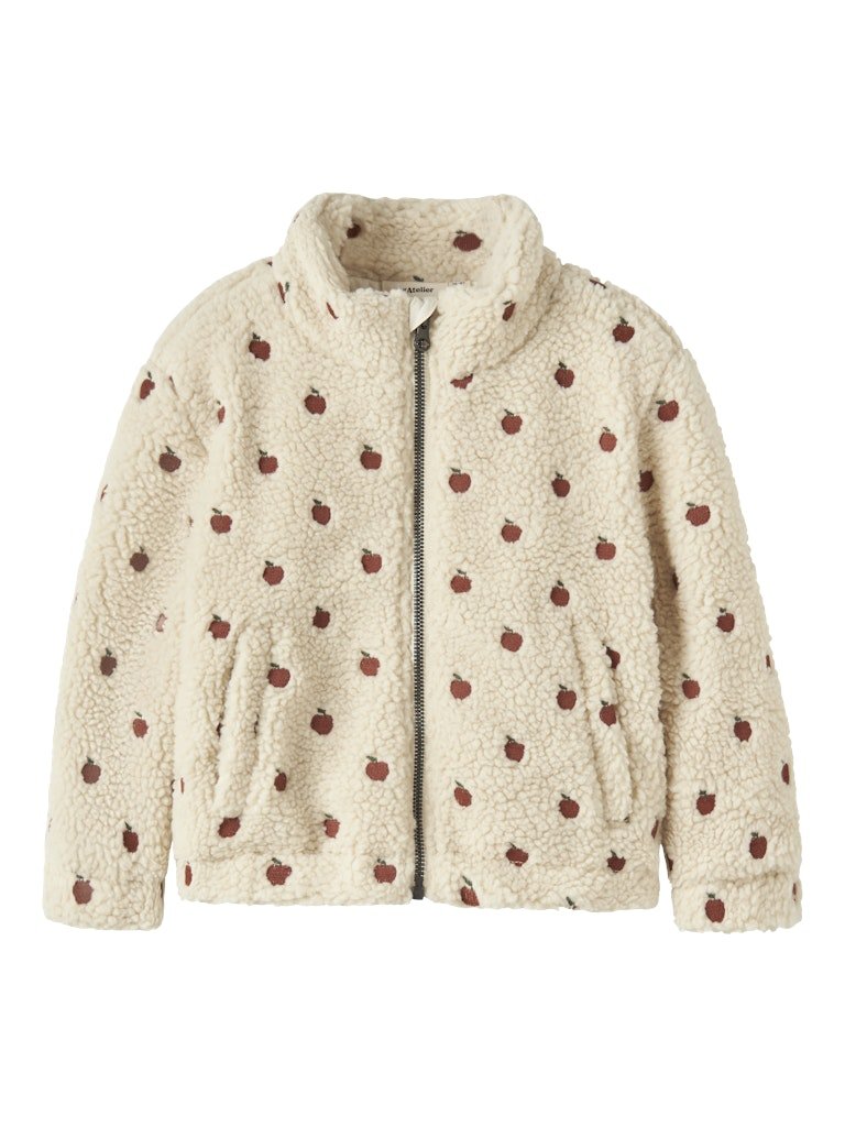 Lil' Atelier | Nalo Sia Sherpa Jas | Turtledove Apples - 5715833957913