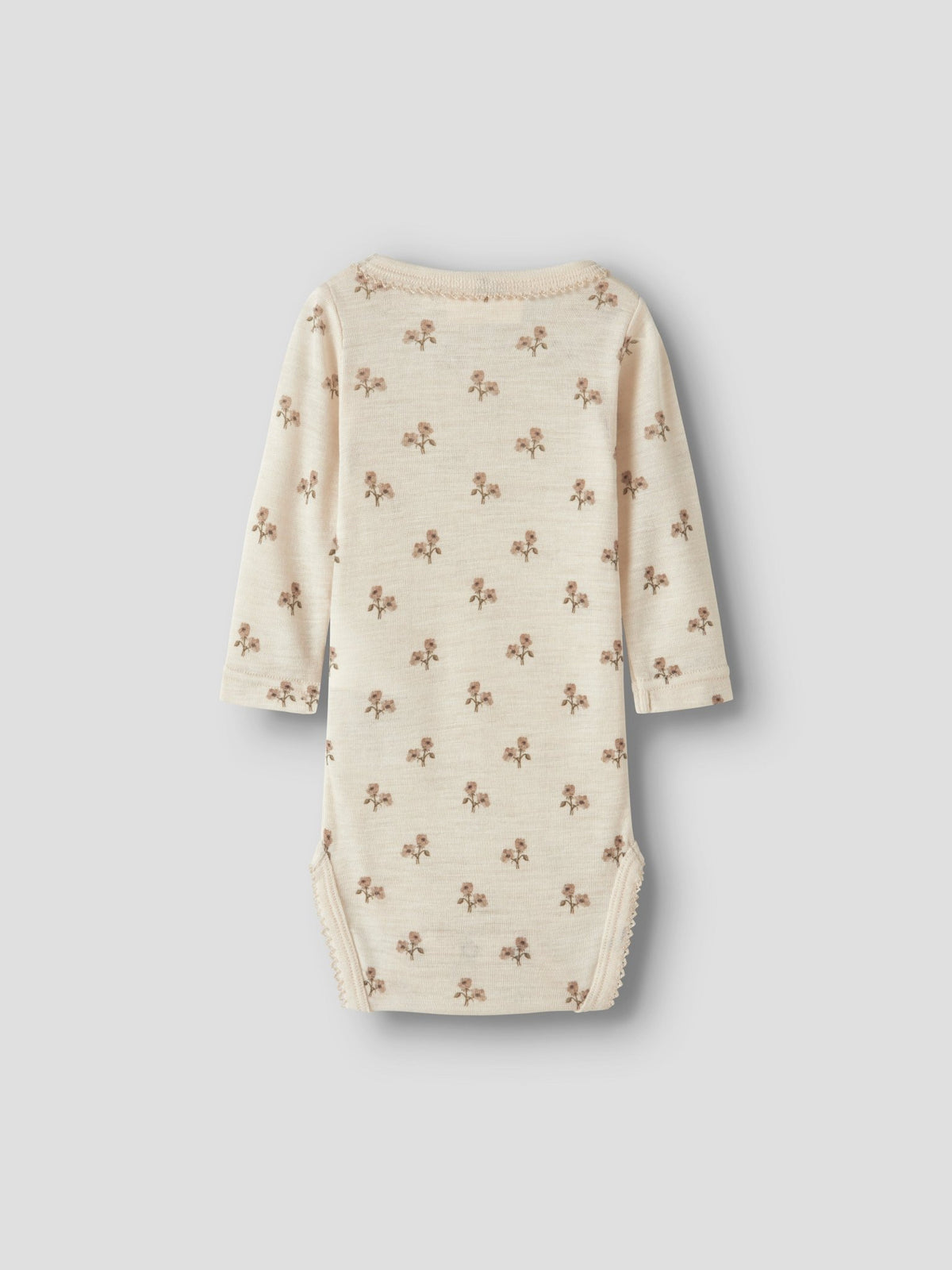 Lil' Atelier | Nalu Wollen Romper | Turtledove - 5715831033541