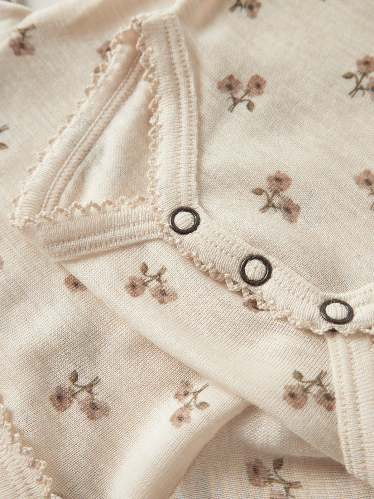 Lil' Atelier | Nalu Wollen Romper | Turtledove - 5715831033541
