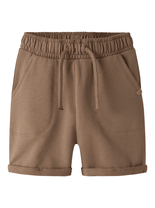 Lil' Atelier | Nomas Sweat Shorts | Coca Mocha - 