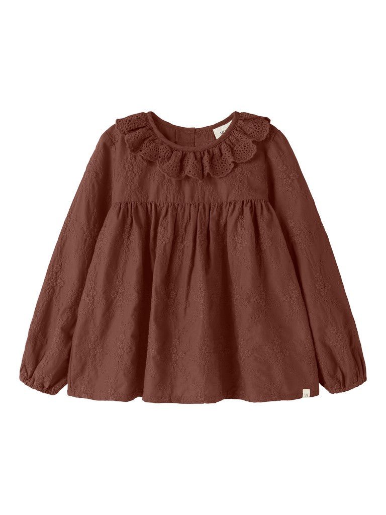 Lil' Atelier | Nopa Blouse | Mahogany - 5715946502369