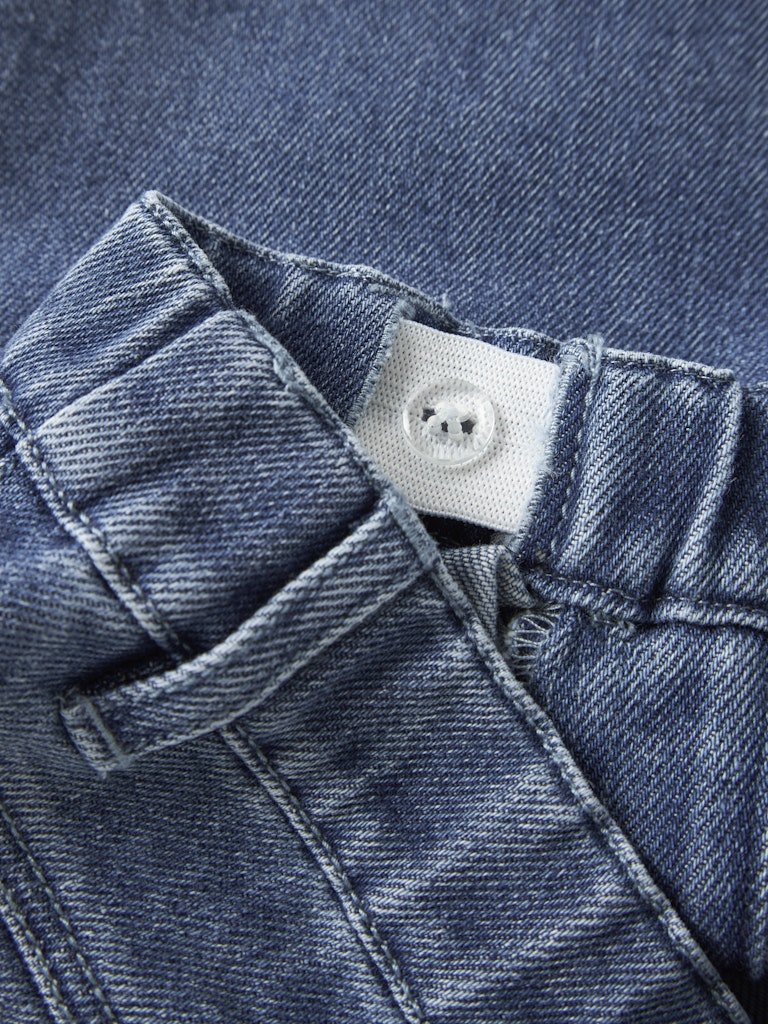 Lil' Atelier | Obello Loose Jeans | Dark Blue Denim - 5715905166526