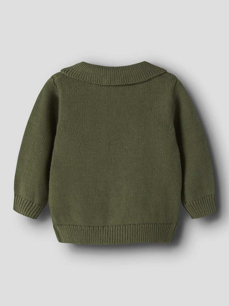 Lil' Atelier | Olo Gebreide Polo Baby | Cypress - 5715905430719