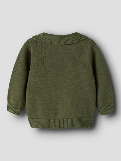 Lil' Atelier | Olo Gebreide Polo Baby | Cypress - 5715905430719