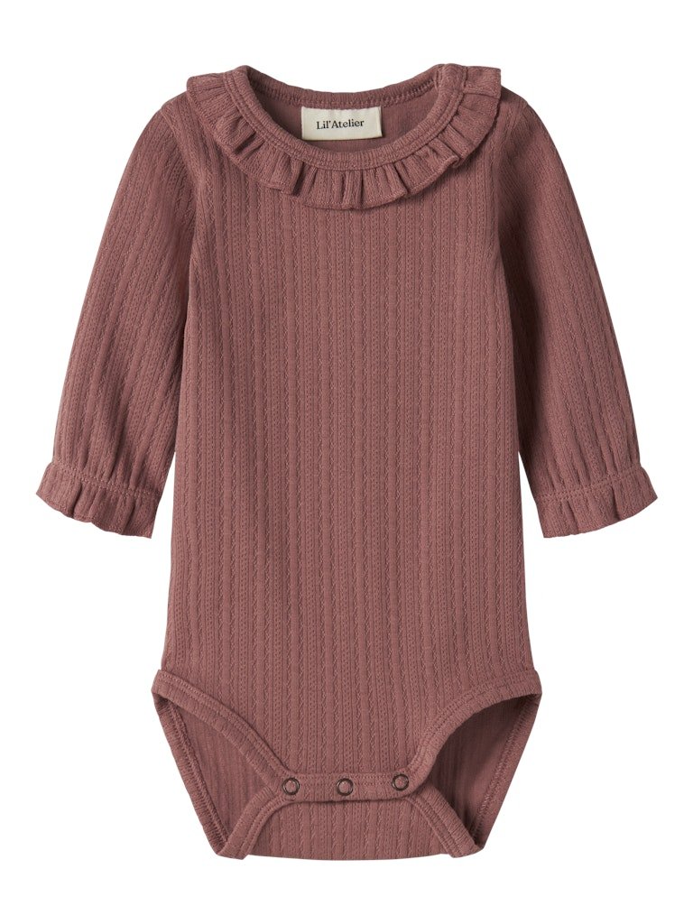 Lil' Atelier | Onela Romper | Withered Rose - 5715905435714