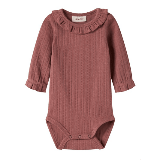 Lil' Atelier | Onela Romper | Withered Rose - 5715905435714