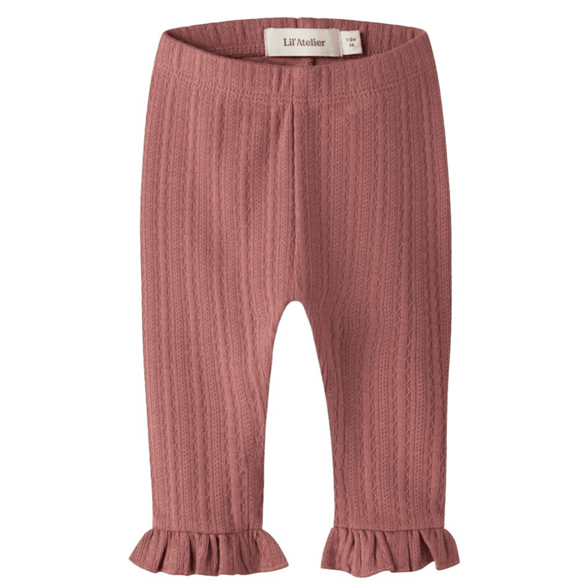 Lil Atelier | Onela Slim Legging | Withered Rose - 5715905435653