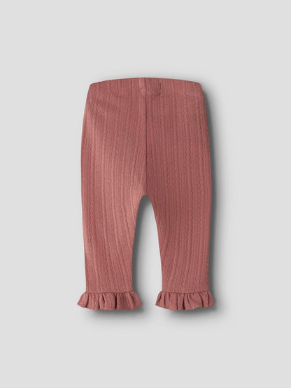 Lil Atelier | Onela Slim Legging | Withered Rose - 5715905435653