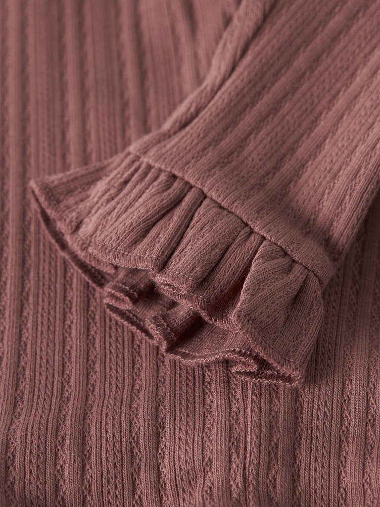 Lil Atelier | Onela Slim Legging | Withered Rose - 5715905435653