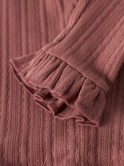 Lil Atelier | Onela Slim Legging | Withered Rose - 5715905435653