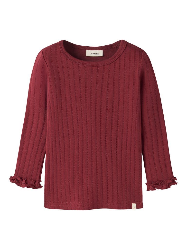 Lil' Atelier | River Longsleeve | Biking Red - 