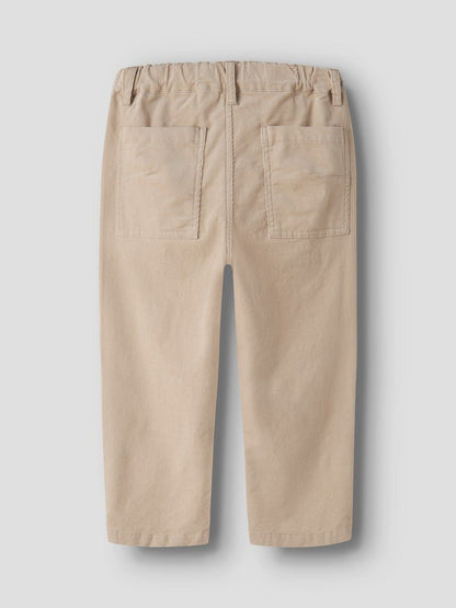 Lil' Atelier | Somba San Loose Cord Pants | White Pepper - 5715911940318