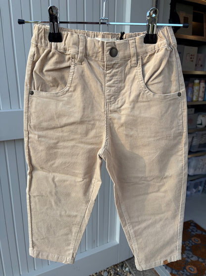 Lil' Atelier | Somba San Loose Cord Pants | White Pepper - 5715911940318