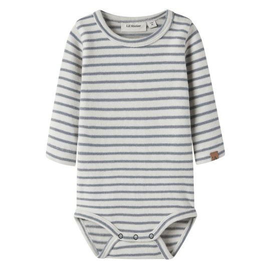 Lil' Atelier | Thoro Slim Romper | Turteldove - 5715946552203