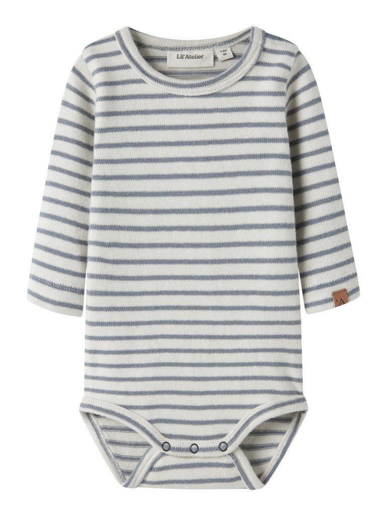 Lil' Atelier | Thoro Slim Romper | Turteldove - 5715946552203
