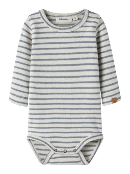 Lil' Atelier | Thoro Slim Romper | Turteldove - 5715946552203