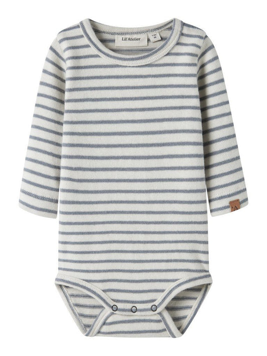 Lil' Atelier | Thoro Slim Romper | Turteldove - 5715946552203