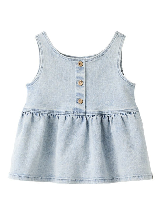 Lil'Atelier | Frances Loose top | Light Blue Denim - 