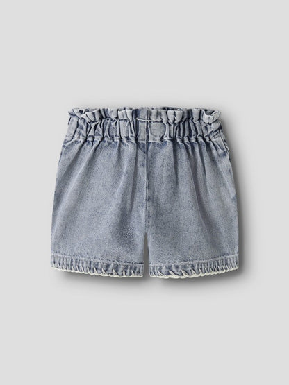 Lil'Atelier | Funda Loose Denim Shorts Baby | Medium Blue Denim - 