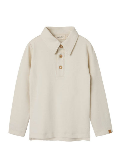 Lil'Atelier | Fundo Slim Fit Polo | Turtledove - 5715607206636