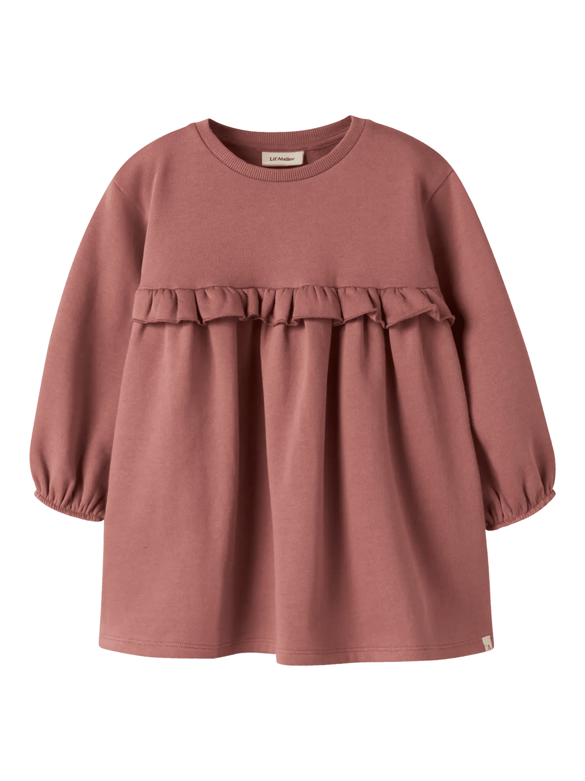 Lil'Atelier | Kilano Loose Sweat Dress | Withered Rose - 