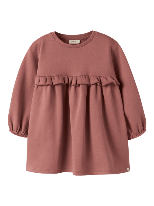 Lil'Atelier | Kilano Loose Sweat Dress | Withered Rose - 