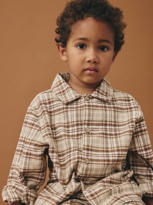 Lil'Atelier | Renrik Loose Shirt | White Pepper - 5715949792897