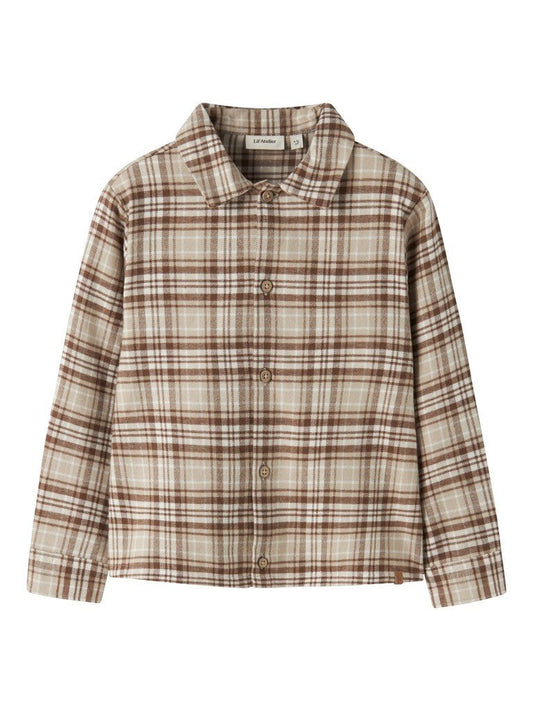 Lil'Atelier | Renrik Loose Shirt | White Pepper - 5715949792897