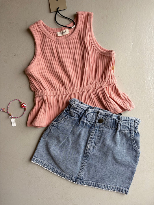 Lil'Atelier | Saseline top | Rose Tan - 5715866133643