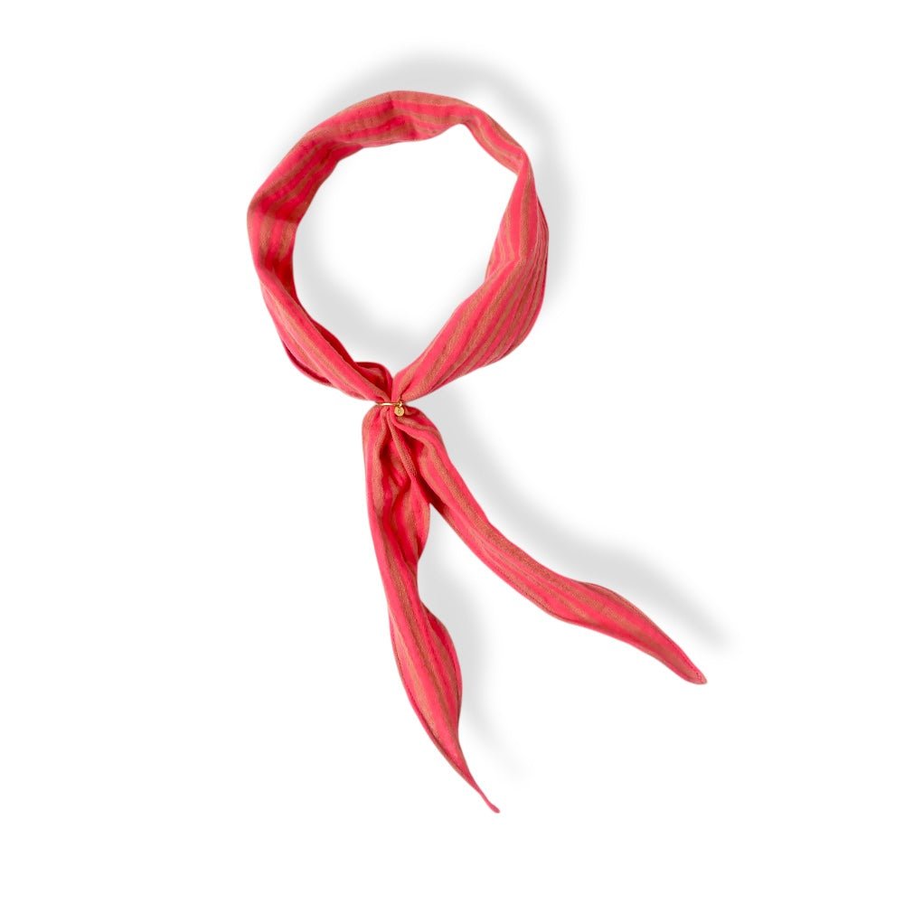 LOVEissue | Muslin Cotton Scarf | Coral -