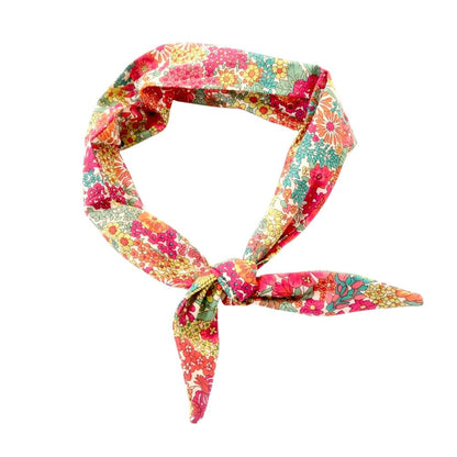 LOVEissue | Twilly Scarf | Coral Flowers -