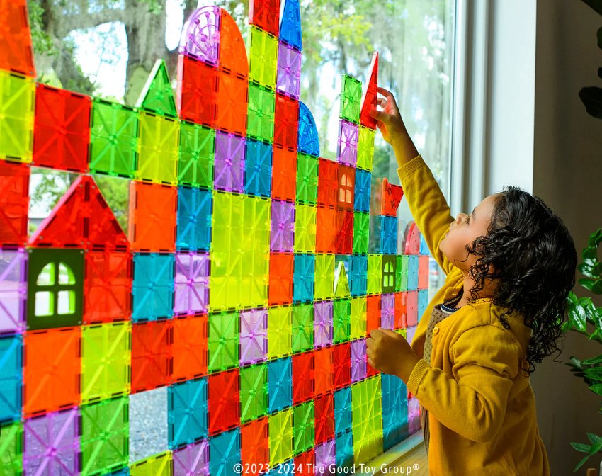 Magna - Tiles | Clear Colors Magnetische Tegels | 32 stuks | Multi Color - 
