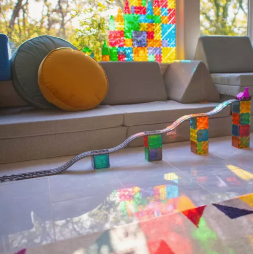 Magna - Tiles | DownHill Duo Magnetische Tegels | 40 stuks | Multi Color - 