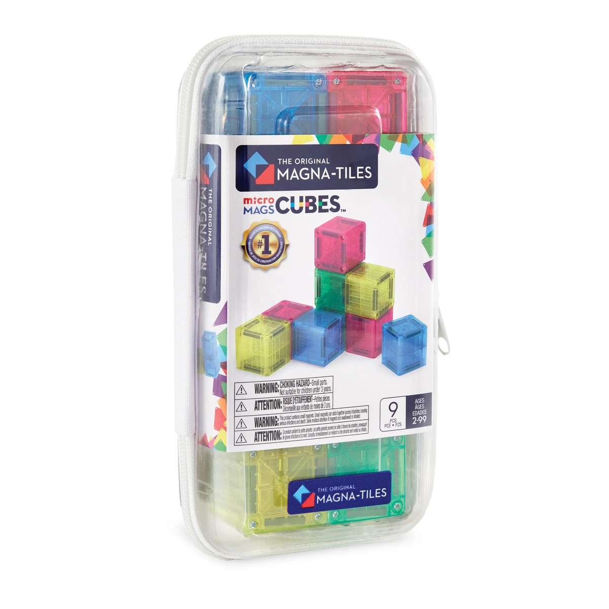 Magna-Tiles | microMAGS Cubes | 9 stuks - 850025176781