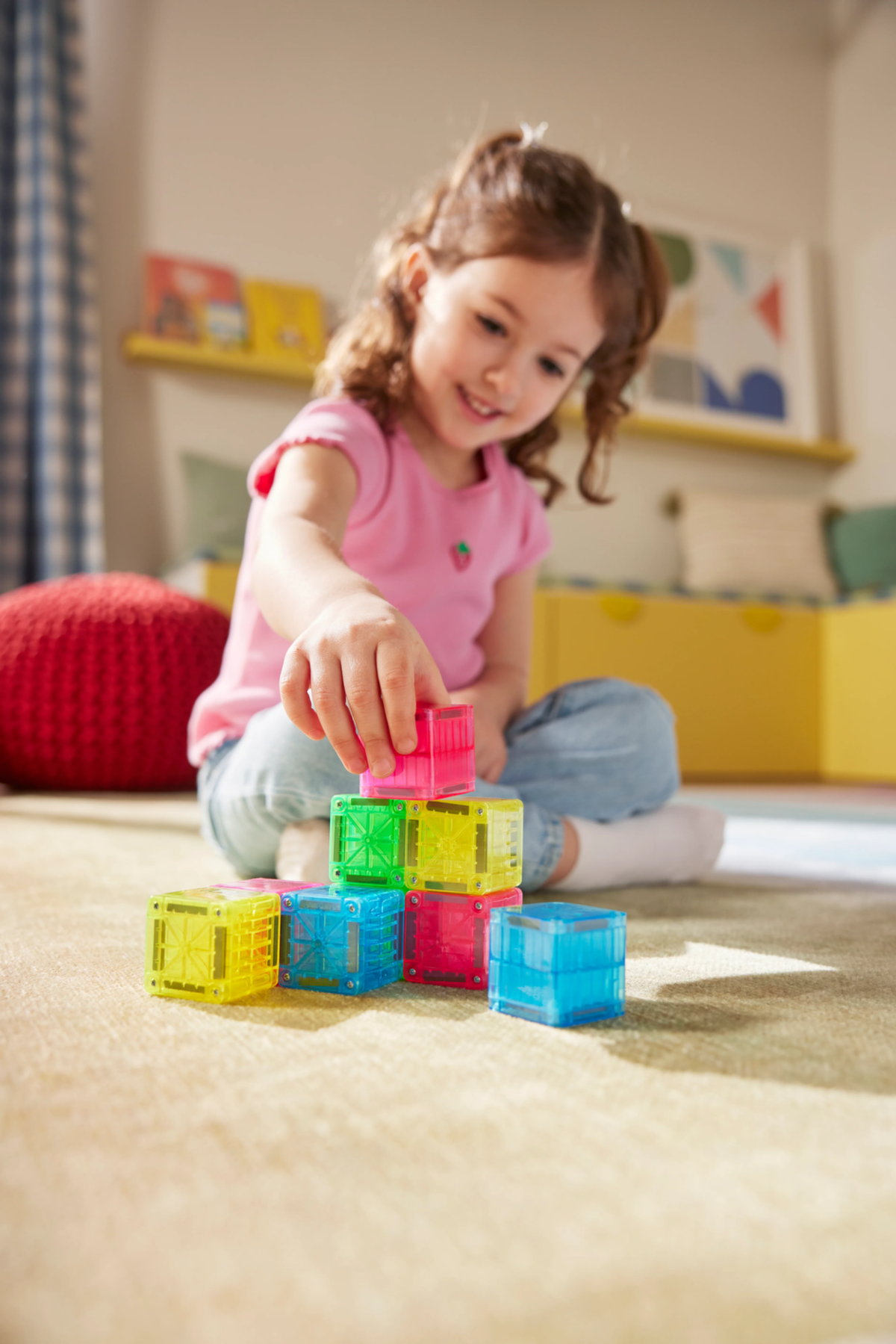 Magna-Tiles | microMAGS Cubes | 9 stuks - 850025176781